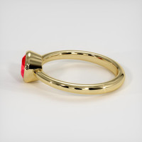 1.10 Ct. Ruby Ring, 14K Yellow Gold 4