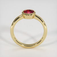 1.09 Ct. Ruby Ring, 14K Yellow Gold 3