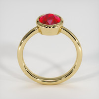 2.17 Ct. Ruby Ring, 14K Yellow Gold 3