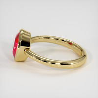 2.17 Ct. Ruby Ring, 14K Yellow Gold 4