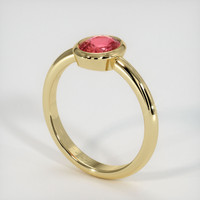 1.22 Ct. Ruby   Ring - 14K Yellow Gold 2
