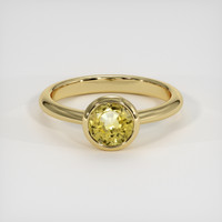 1.25 Ct. Sapphire Ring, 14K Yellow Gold 1