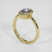 2.44 Ct. Bi Color Sapphire Ring, 14K Yellow Gold 2