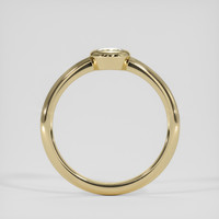 0.55 Ct. Yellow Sapphire Ring, 14K Yellow Gold 3