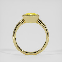 4.26 Ct. Yellow Sapphire Ring, 14K Yellow Gold 3