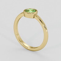 0.63 Ct. Bi Color / Parti Sapphire Ring, 14K Yellow Gold 2