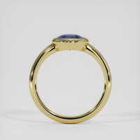 2.20 Ct. Blue Sapphire Ring, 14K Yellow Gold 3