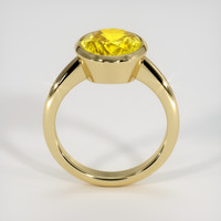 14.19 Ct. Sapphire Ring, 14K Yellow Gold 3