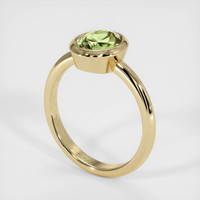 1.11 Ct. Sapphire Ring, 14K Yellow Gold 2