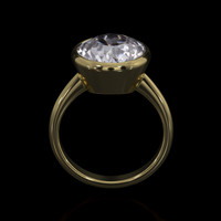 5.38 Ct. Gemstone Ring, 18K Yellow Gold 3