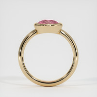 2.98 Ct. Pink Sapphire Ring, 18K Yellow Gold 3