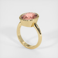 8.08 Ct. Sapphire Ring, 18K Yellow Gold 2