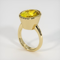 26.73 Ct. Sapphire Ring, 18K Yellow Gold 2