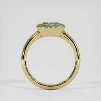 1.41 Ct. Blue Sapphire Ring, 18K Yellow Gold 3