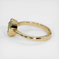 1.11 Ct. Sapphire Ring, 18K Yellow Gold 4