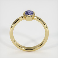 0.64 Ct. Sapphire Ring, 18K Yellow Gold 3