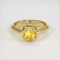 2.05 Ct. Sapphire Ring, 18K Yellow Gold 1