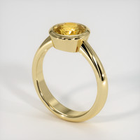2.05 Ct. Sapphire Ring, 18K Yellow Gold 2