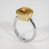 4.16 Ct. Gemstone Ring, 14K Yellow & White 2