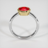 1.81 Ct. Ruby Ring, 14K Yellow & White 3