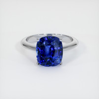 5.58 Ct. Sapphire Ring, Platinum 950 1
