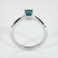 0.76 Ct. Sapphire Ring, Platinum 950 3