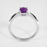 0.82 Ct. Purple Sapphire Ring, Platinum 950 3