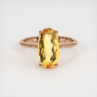 3.64 Ct. Gemstone Ring, 14K Rose Gold 1