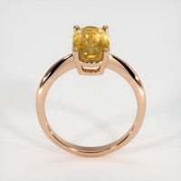 3.64 Ct. Gemstone Ring, 14K Rose Gold 3