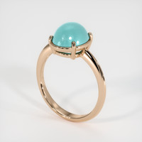 2.73 Ct. Gemstone Ring, 14K Rose Gold 2