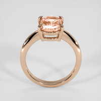 3.59 Ct. Padparadscha Sapphire Ring, 14K Rose Gold 3