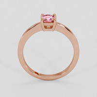 0.52 Ct. Padparadscha Sapphire Ring, 14K Rose Gold 3