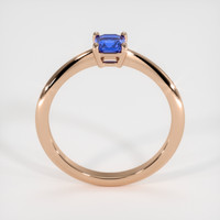 0.59 Ct. Sapphire Ring, 18K Rose Gold 3