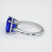 5.58 Ct. Sapphire Ring, 14K White Gold 4