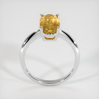 3.64 Ct. Gemstone Ring, 14K White Gold 3