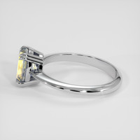1.85 Ct. Bi Color Sapphire Ring, 14K White Gold 4