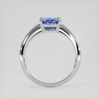 2.09 Ct. Blue Sapphire Ring, 14K White Gold 3