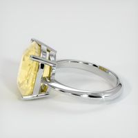 10.63 Ct. Sapphire Ring, 14K White Gold 4