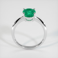 1.71 Ct. Emerald Ring, 18K White Gold 3