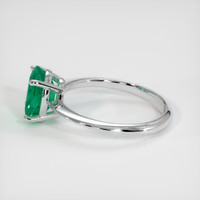 1.71 Ct. Emerald Ring, 18K White Gold 4