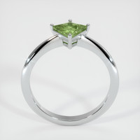 0.86 Ct. Sapphire Ring, 18K White Gold 3