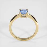 0.89 Ct. Blue Sapphire Ring, 10K Yellow Gold 3