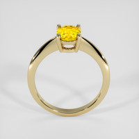 1.43 Ct. Yellow Sapphire Ring, 14K Yellow Gold 3