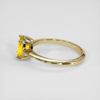 1.43 Ct. Yellow Sapphire Ring, 14K Yellow Gold 4