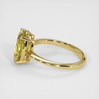 4.88 Ct. Yellow Sapphire Ring, 14K Yellow Gold 4