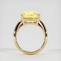 10.63 Ct. Yellow Sapphire Ring, 14K Yellow Gold 3