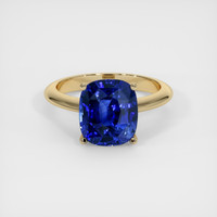 5.58 Ct. Sapphire Ring, 18K Yellow Gold 1