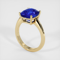 5.58 Ct. Sapphire Ring, 18K Yellow Gold 2