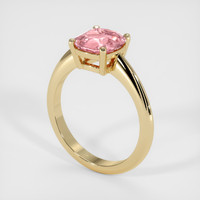 2.07 Ct. Sapphire Ring, 18K Yellow Gold 2