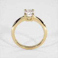 1.53 Ct. Peach Sapphire Ring, 18K Yellow Gold 3